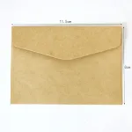 Borsa portaoggetti per biglietti d'auguri semplice busta bianco avorio Mini busta vuota Personalizzabile per ogni occasione — foto 5