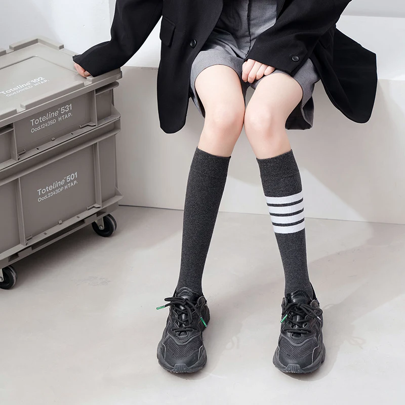 Title 2, Womens Socks With Four Bars