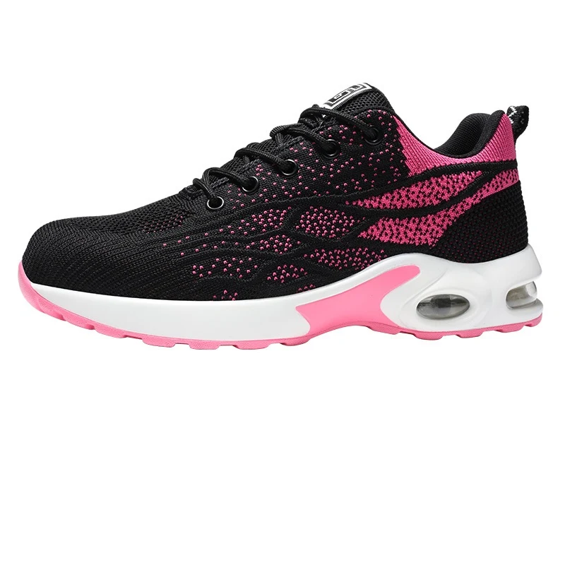 Schokbestendige en prikbestendige veiligheidsschoenen voor heren en dames, gedempte werkschoenen voor comfort. — foto 1