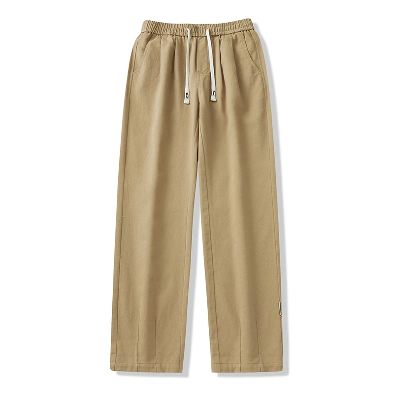 Heren Rechte Casual Werkbroek Mode, Comfortabel en Veelzijdig, Perfect voor Werk en Vrije Tijd, Stijlvol Design, Duurzame Kwaliteit, Geschikt voor Dagelijks Gebruik. — foto 4