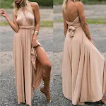 Women's Sexy Long Party Dress Club Floor-Length Backless Bandage Maxi Dress Multiway Bridesmaids Boho Summer — photo 19
