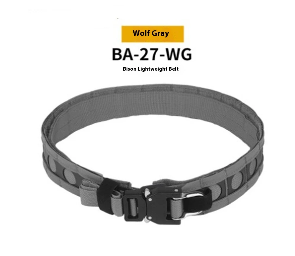 Double Nylon Hanging Outer Belt with Metal Quick Release Buckle Waistband. Durable, secure, and comfortable for outdoor — photo 4