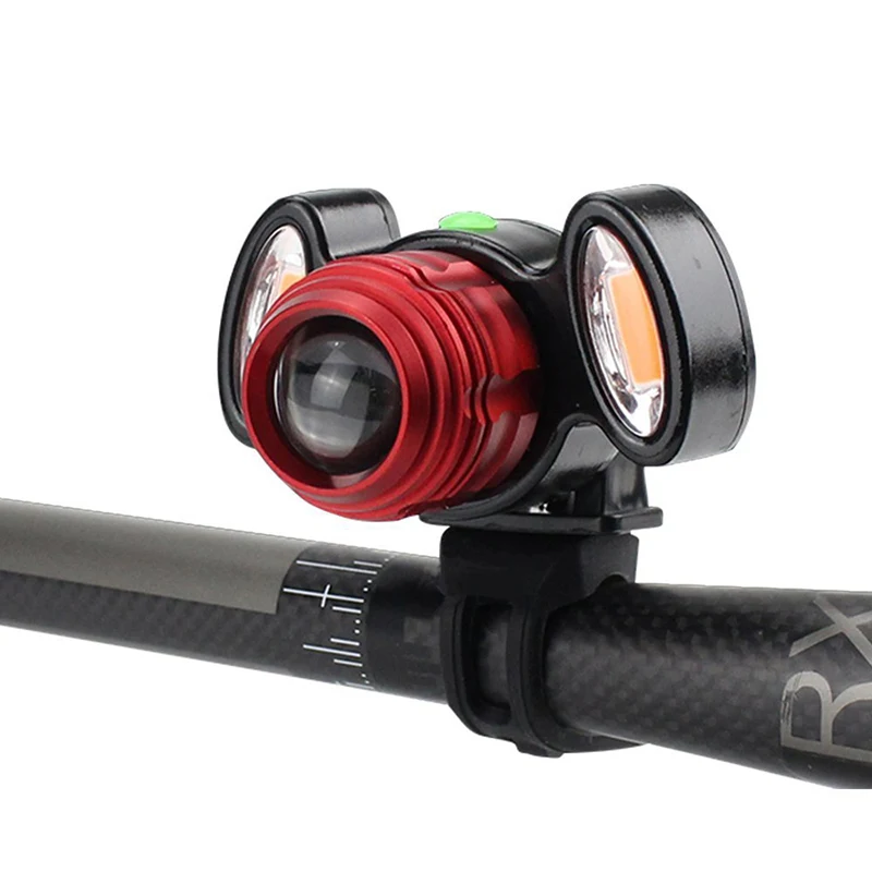 Title 5, Bike Front Lamp USB Rechargeable 4 Modes Strong...