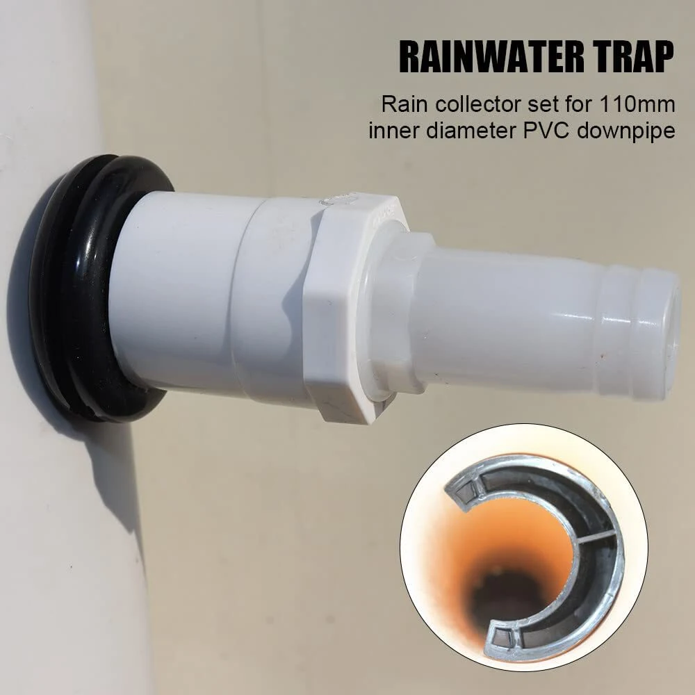 Title 9, Rainwater collector with filter for downspout. ...