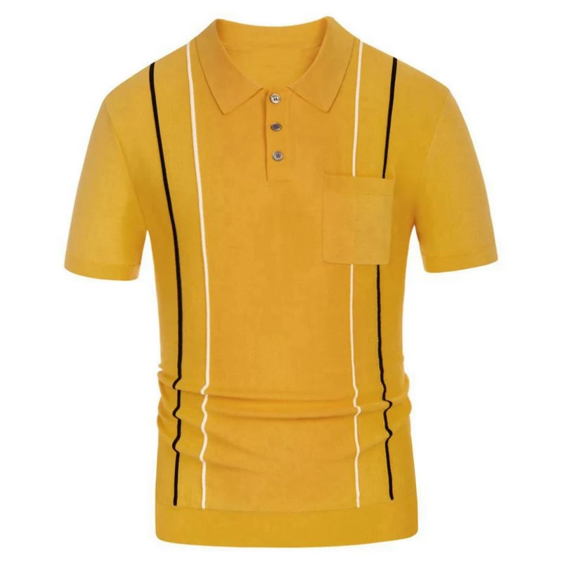 Title 3, Camicia Uomo Business Manica Corta Sottile Magl...