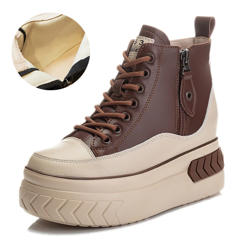 Casual High-top Shoes With An Inside Lift. Elevate your everyday style and height with comfort and a modern design for a — photo 7