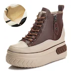 Casual High-top Shoes With An Inside Lift. Elevate your everyday style and height with comfort and a modern design for a — photo 7