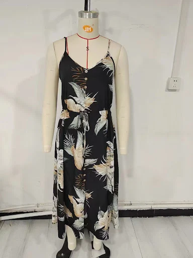 Title 11, V-neck Elegant Mid-length Dress
