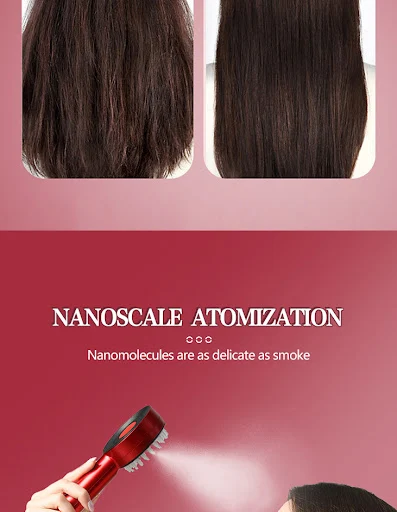 Title 5, Red Light Scalp Massage Comb Hair Growth Device...