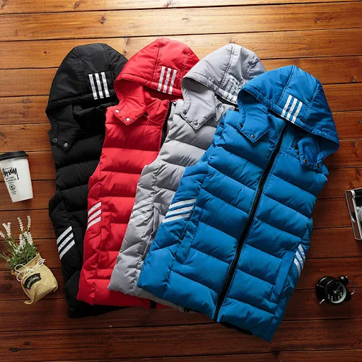 Title 4, Mens Winter Casual Down Cotton Vest Korean Ver...
