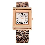 Rose Gold Leopard Print