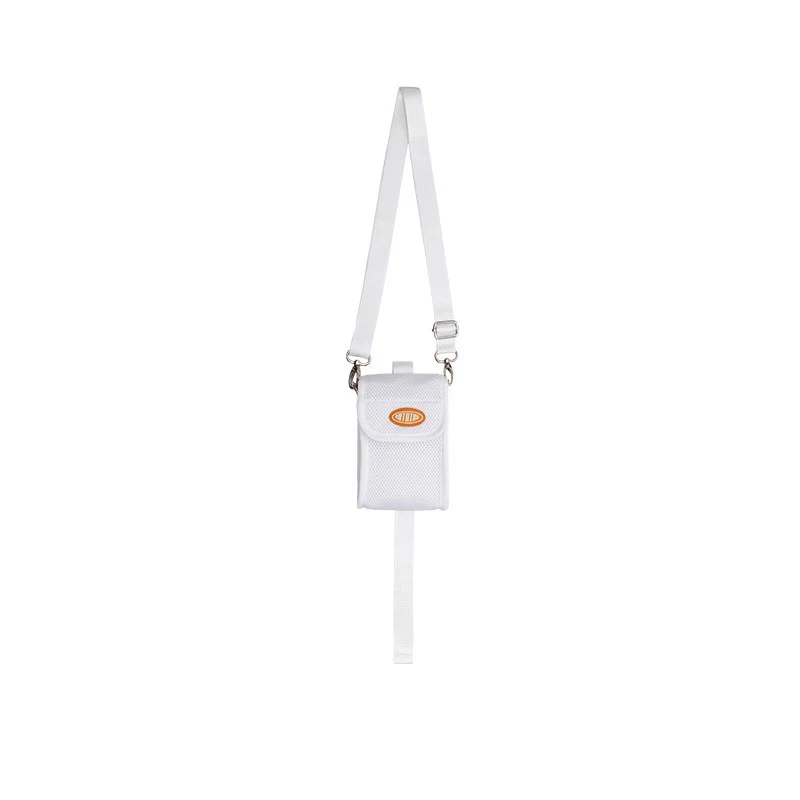 Ribbon Stitching Mesh One-shoulder Messenger Mobile Phone Bag, stylish and practical, designed for convenient and safe p — photo 1