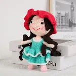 Blue Skirt Doll