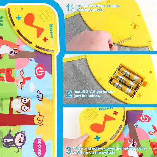Title 4, Childrens Multi Functional Music Game Carpet P...