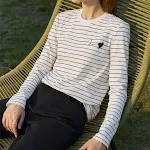 Unlined upper garment jacket with round collar, long sleeves, and love bead details. Comfortable and stylish outerwear. — photo 3