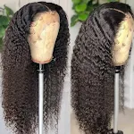 Peruca Frontal T Part Deep Wave Cabelo Humano, Visual Natural, Estilo Versátil, Fácil de Usar, Confortável e Sexy para um Look Impecável. — foto 5
