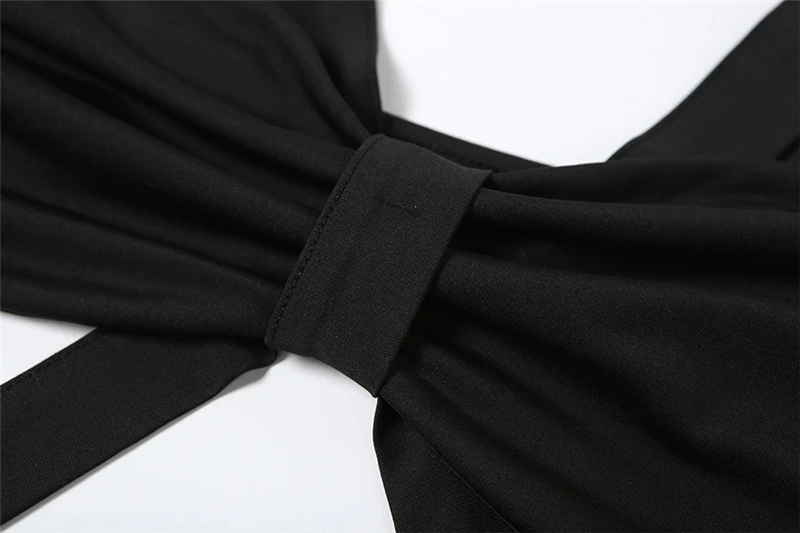 Title 2, High Waist Slim Fit Long Dress Women