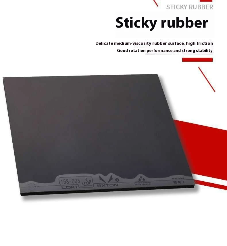 Title 3, Table Tennis Rubber 1 Racket 3 Reverse Glue 5 R...