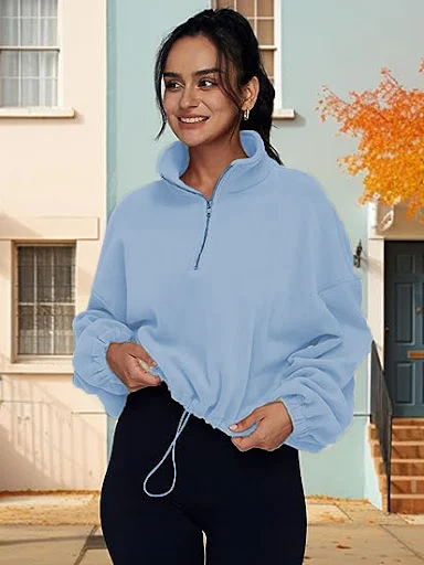 Title 8, Europäische und amerikanische Fleecejacke mit h...