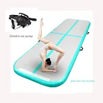 Colchonete Inflável Ginástica Yoga Desenho Almofada de Ar Treino Taekwondo Artes Marciais Perfeito para Exercícios e Diversão — foto 7