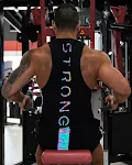 Summer Men's Fitness Sports Color-changing Printed Sleeveless Cotton Vest for active workouts, providing comfort and sty — photo 19
