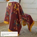 Toalha de banho de gaze de algodão puro para uso doméstico Super absorvente e macia Secagem rápida Ideal para pele sensível — foto 3