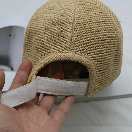 Title 35, Breathable Same Shade Baseball Straw Hat, Ladie...