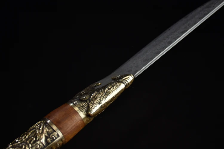 Household Simple Damascus Chiron Bone Knife — photo 5