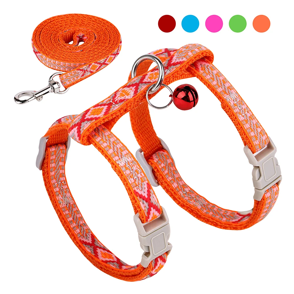 Title 5, Nylon Cat Harness Vest Leash Lead For Kitten Pu...
