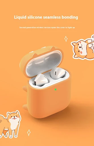 Title 5, Cute Cartoon Animal-shaped Headset Protective C...