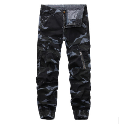 Men's camouflage casual pants, foreign trade style, wide leg, fashion wild trousers, comfortable and stylish for everyda — photo 1
