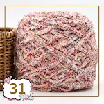 Colorful Ice Line yarn, soft thick wool, handmade DIY knitting scarf, crochet group, self-knitting, create your unique a — photo 5