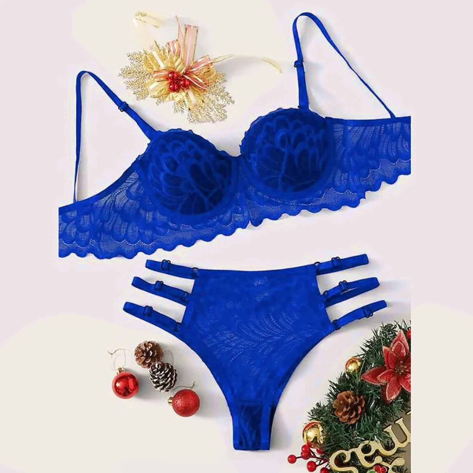 Roupa íntima feminina com bojo, proporciona conforto e suporte, realçando o busto e te dando confiança, perfeita para usar em diversas ocasiões. — foto 11