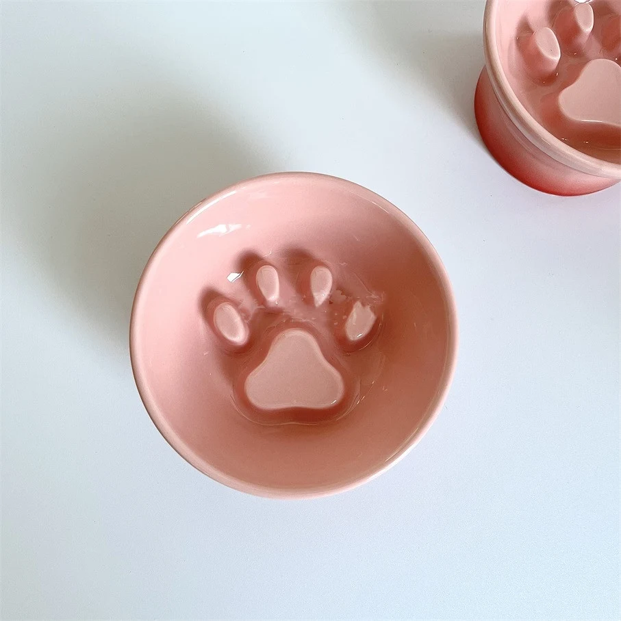 Title 4, Choke Prevention Slow Food High Foot Pet Bowl P...