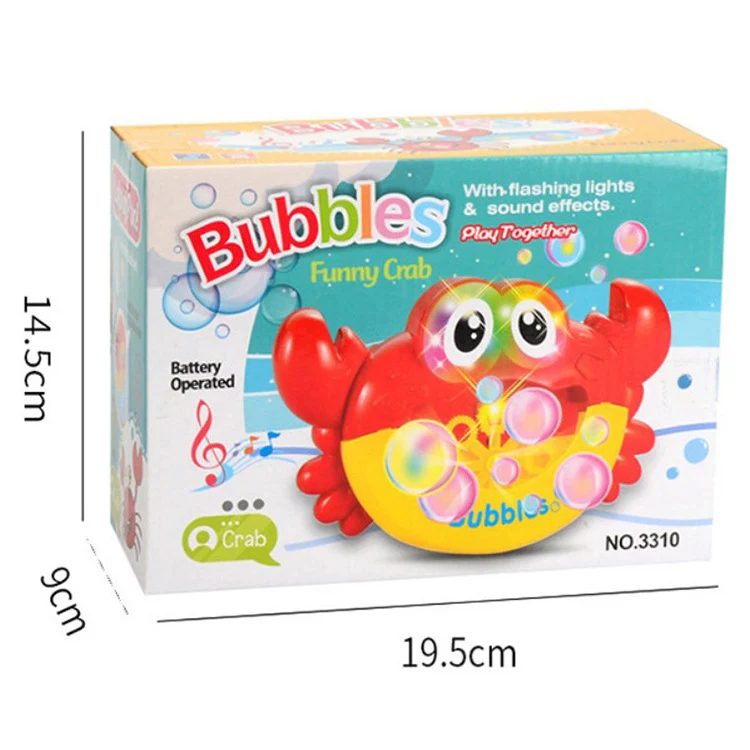 Máquina de Bolhas Automática com Luz e Música Brinquedo Elétrico Infantil Cria Bolhas Divertidas Presente Perfeito para Crianças — foto 4