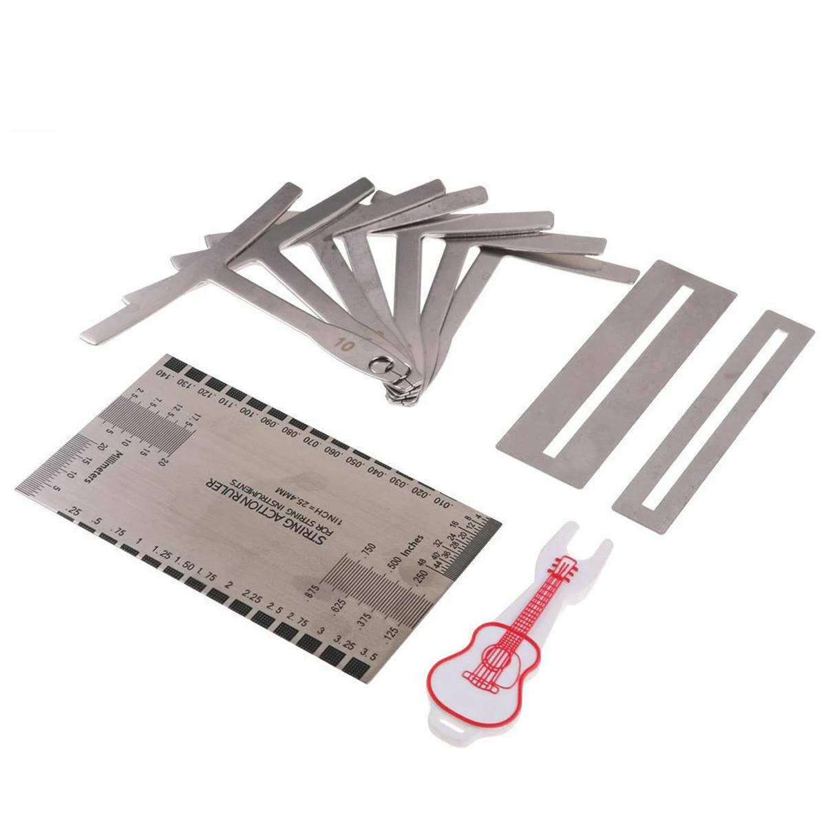 Title 2, 11 Pcs Guitar 4 In 1 Repair Tool Kit. Essential...