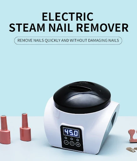Title 5, New Smart Electric Steam Nail Polish Remover. E...