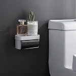 Caixa de armazenamento japonesa sem emendas para sacos de lixo de cozinha. Organize sua cozinha, design elegante e otimização de espaço. — foto 4