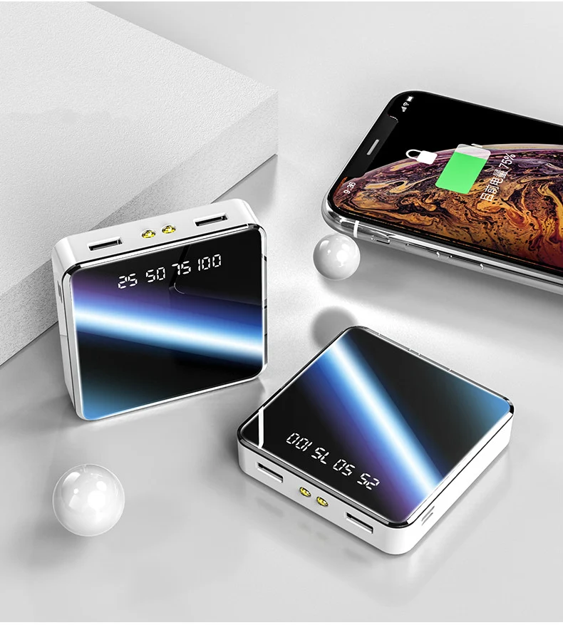 Title 10, 20000mAh Portable Power Bank USB Battery Charge...