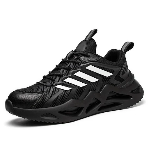 Title 8, Flying Woven Labor Protection Shoes with Wear-r...
