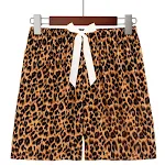 Leopard Print Shorts