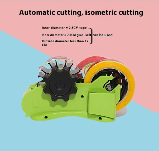 Title 2, Multifunctional Transparent Tape Base with Cutt...