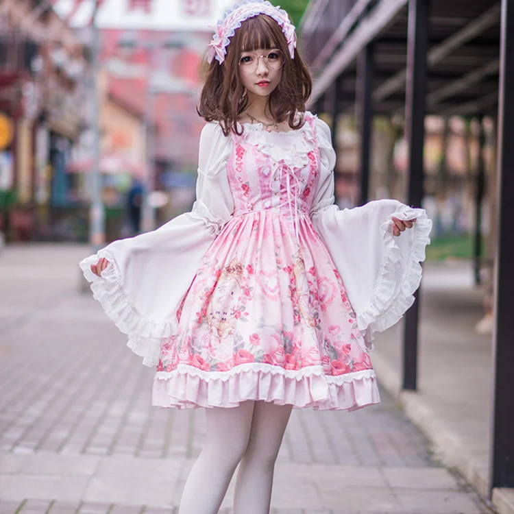 Title 6, Word-neck Ji-sleeve bottoming shirt to pair wit...