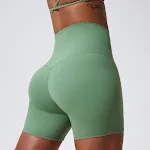 High Waist Hip Lift Tight Sport Shorts für Yoga, Laufen und Fitness. Nude Feel für ein tolles Gefühl. Die perfekten Shorts. — foto 7