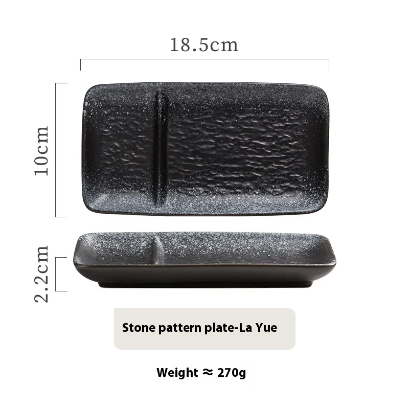 Creative flat ware frame sauce and seasoning dish. Perfect for dumplings, enhances flavor and presentation with its styl — photo 9