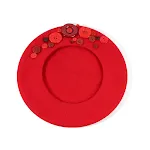 Personalized Yupi Wool Beret Trendy Colorful Button Niche Ladies — photo 1