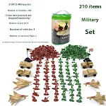 Milky White Military 210pcs