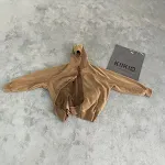 Cardigã Americano Novo Outono Inverno Gola Redonda Manga Longa. Agasalho feminino quente e estiloso, perfeito para o clima frio. Conforto e elegância garantidos — foto 6
