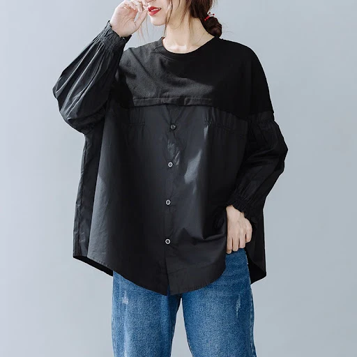 Title 7, Blouse Plus Size Womens Belly Cover Top