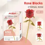 1 Crystal Red Rose